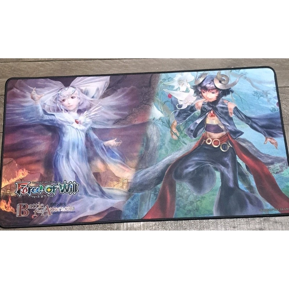 Force of Will Battle for Attoractia Playmat TCG Gaming Mat 23x13 Anime Art